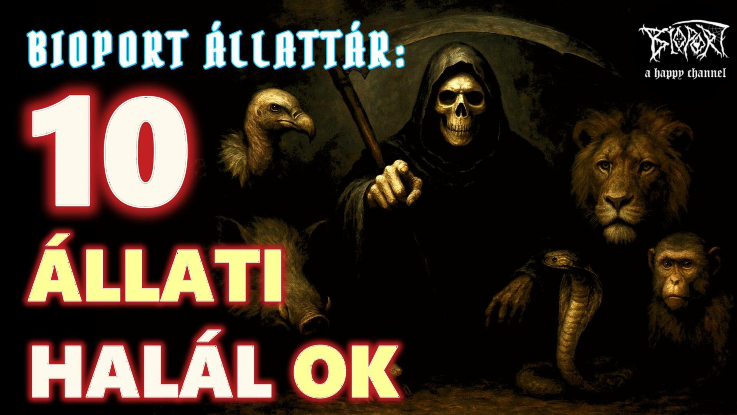 Bioport állattár: 10 állati halál ok